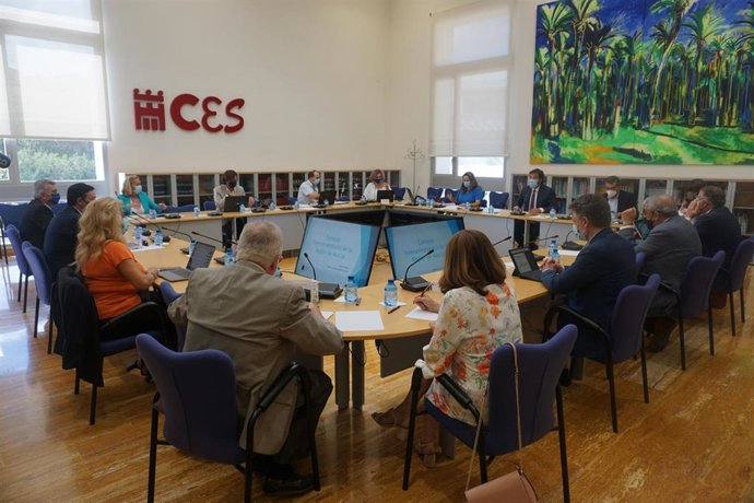 Imágenes de la celebración del Consejo Interuniversitario presidido por el consejero de Empleo, Investigación y Universidades, Miguel Motas.