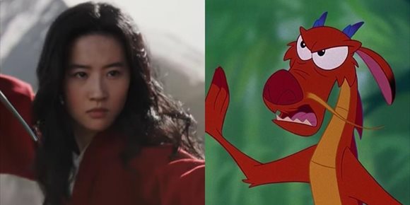 5. ¿Por qué Mushu no aparece en el remake de Mulán?