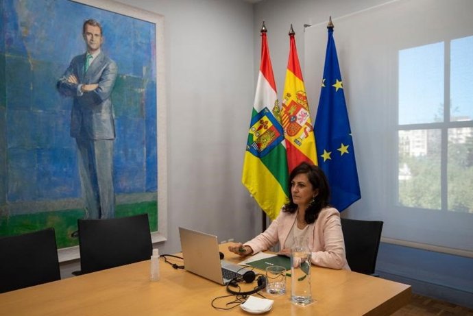 La presidenta del Gobierno de La Rioja, Concha Andreu