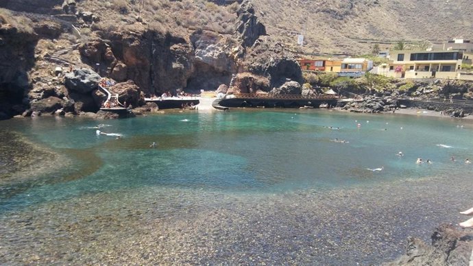 Tamaduste, en la costa de Valverde