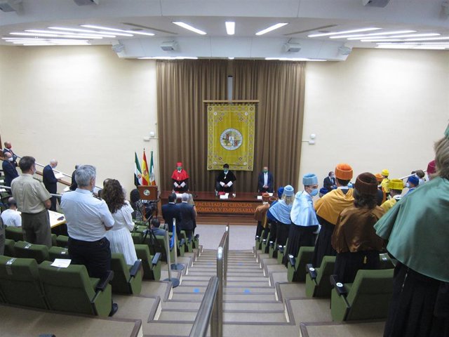 Acto solemne de inicio del curso en la UEx,