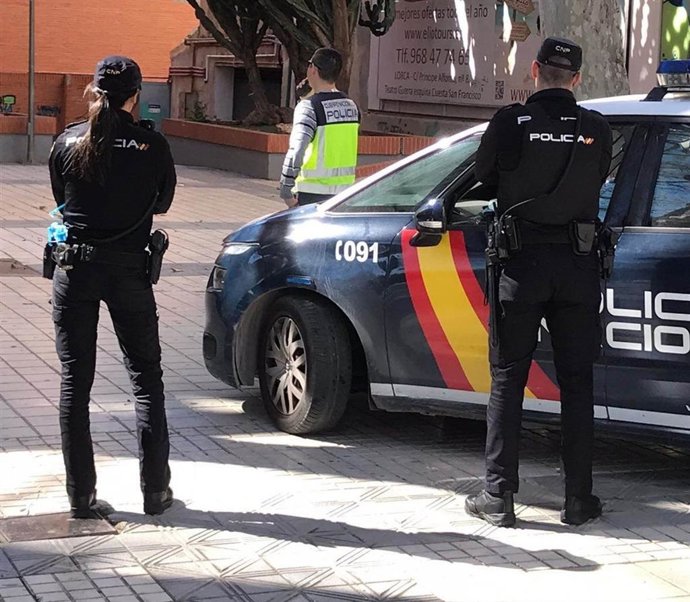 Varios agentes de la Policía Nacional en una imagen de archivo.