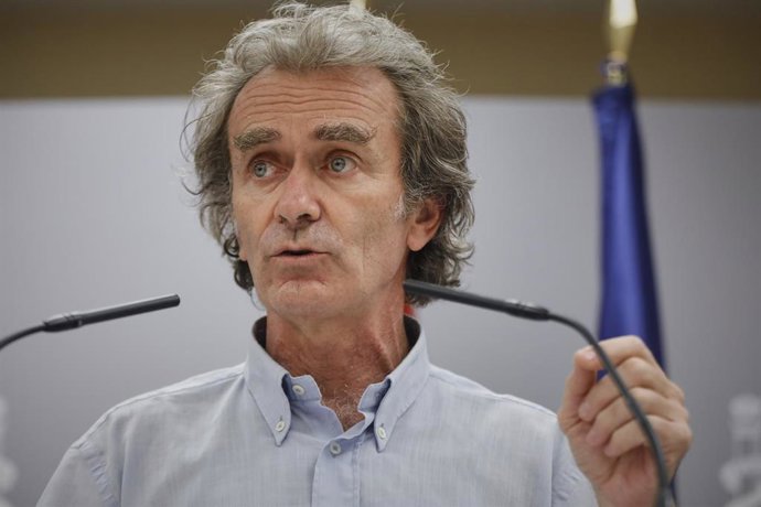 El director del Centro de Coordinación de Alertas y Emergencias Sanitarias, Fernando Simón