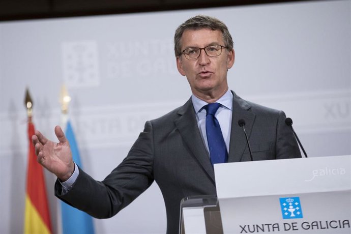 Alberto Núñez Feijóo, presidente de la Xunta en funciones, pide un "esfuerzo" y un "baño de realismo" a los "operadores educativos" para el inicio del curso escolar