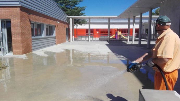 Nota Dispostivo Limpieza Entorno Colegios