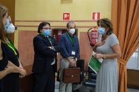 Susana Díaz espera que la fusión CaixaBank-Bankia sea "devolver el esfuerzo de España y las familias para rescatarlos"