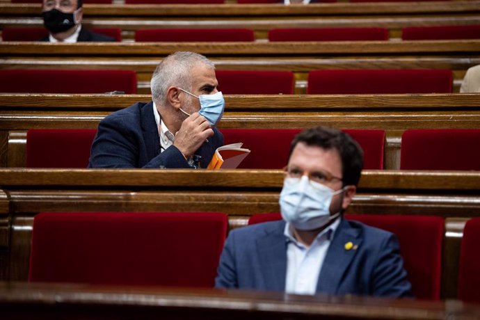 El vicepresidente de la Generalitat, Pere Aragons.