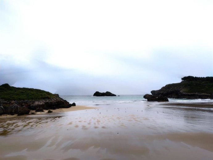 Playa de Celorio, en Llanes.