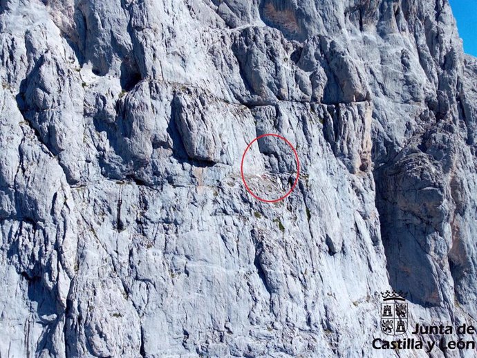 Rescate de un escalador herido en el Pico Peña Santa de Castilla, en Caín (León).
