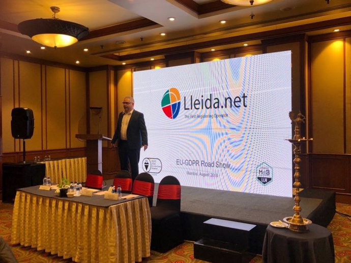 Conferencia de Lleida.Net en Bombay (India)