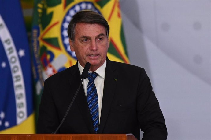 El presidente de Brasil, Jair Bolsonaro. 