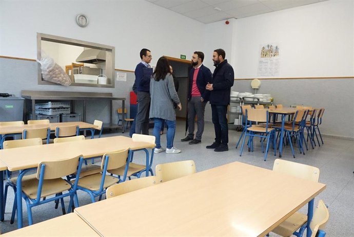 Grupo Municipal Socialista en el CEIP Parque Clavero de Málaga