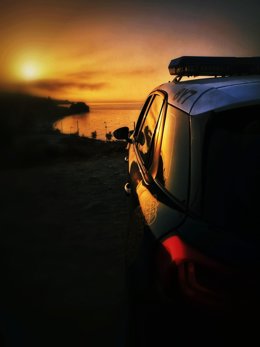 Vehículo de la Policía Nacional en una imagen de archivo