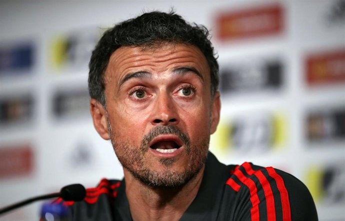 El seleccionador español Luis Enrique Martínez