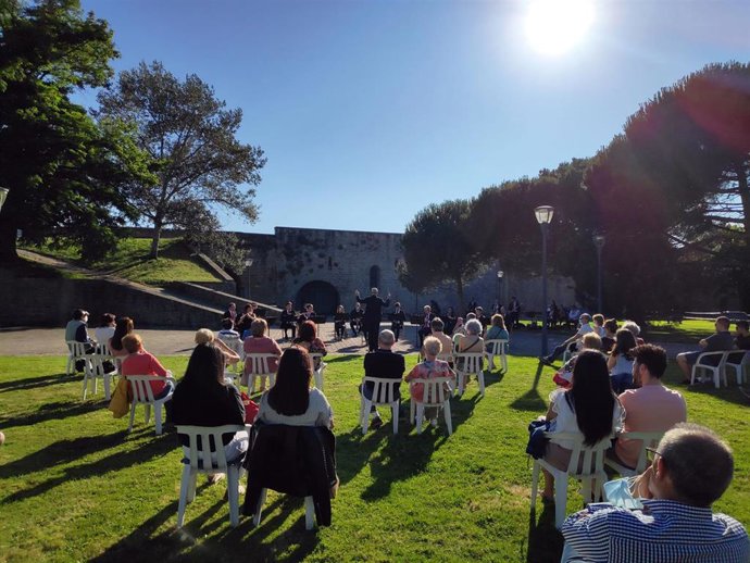 Concierto de La Pamplonesa en la Ciudadela