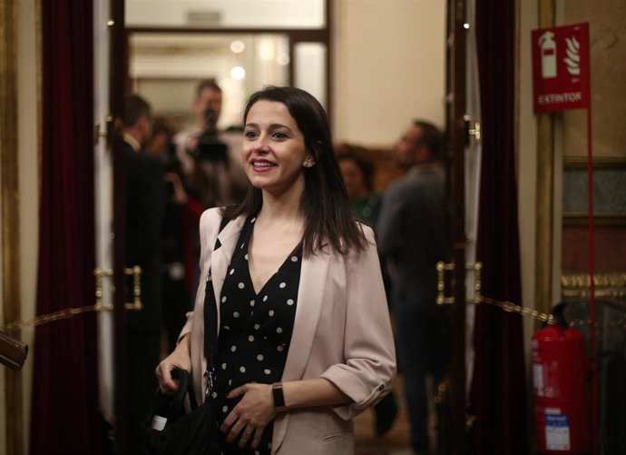 La presidenta de Cs, Inés Arrimadas