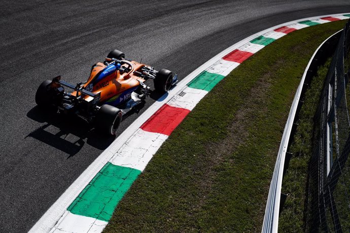 Fórmula 1/GP Italia.- Sainz saldrá tercero en Monza; Hamilton lidera el dominio 