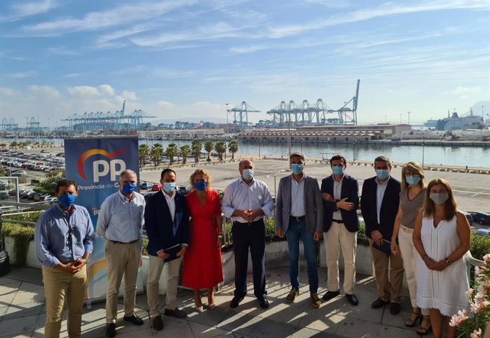 Acto del PP en el puerto de Algeciras