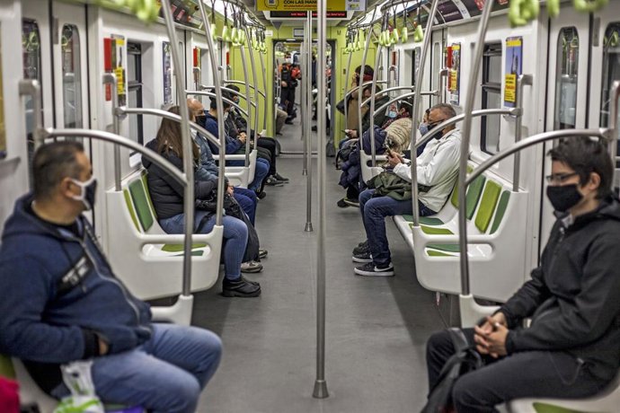 Vagón del metro de Buenos Aires