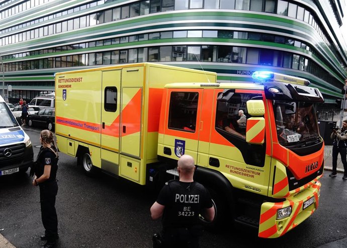 Traslado de Alexei Navalni en Berlín