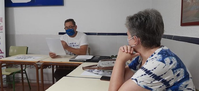 Instante de la constitución de la Plataforma para la llegada del Ave a Huelva