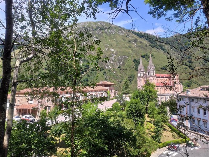 Santuario de Covadonga.