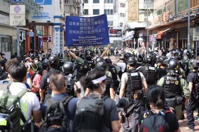 Protesta contra el Gobierno en Hong Kong