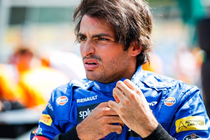 Fórmula 1/GP Italia.- Sainz: "Estoy casi decepcionado con el segundo puesto"