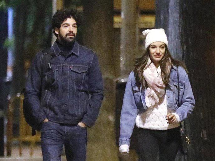 Ana Guerra y Miguel Ángel Muñoz, en una imagen de archivo cuando formaban una discreta pareja que apenas se dejaba ver en público
