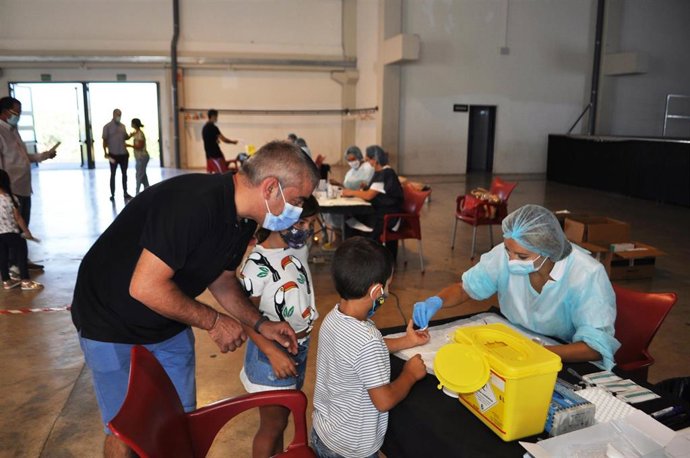 Pruebas serológicas a escolares en Sant Joan de Moró