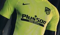 El color neón marca la tercera equipación del Atlético para la temporada 2020-2021