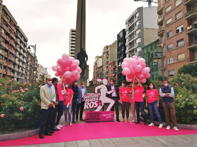 Acto de inauguración de los actos por la V Carrera de la Mujer por la Investigación de La Rioja