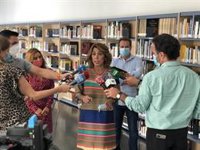 Susana Díaz denuncia que no todos los colegios tendrán profesor Covid e insiste en que hay que bajar la ratio