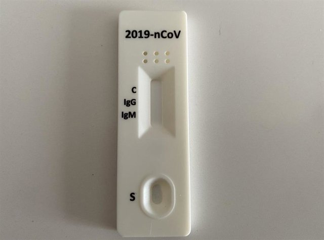 Test de coronavirus, COVID-19.