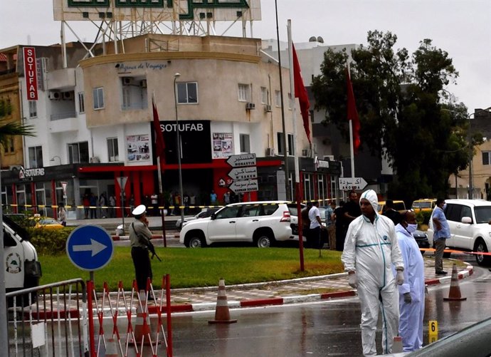 Túnez.- Siete detenidos por el atentado del domingo contra dos militares tunecin