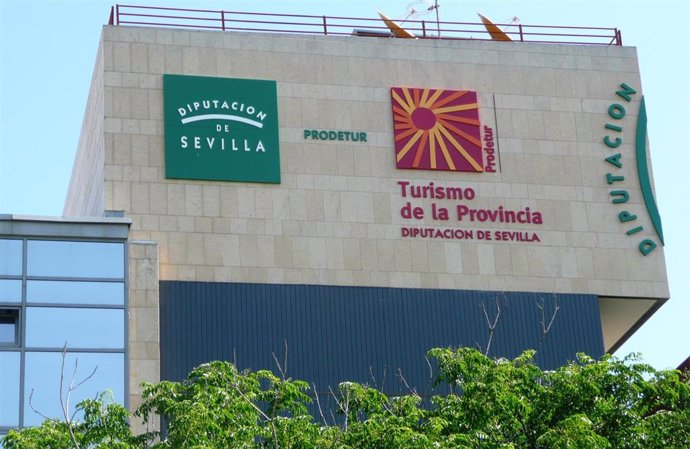 Sede de Prodetur, la sociedad provincial de Promoción de Desarrollo Económico y del Turismo de la Diputación de Sevilla.