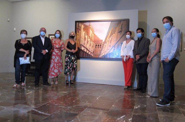 Inauguración de la exposición 'David Padilla, la mirada de la modernidad'.