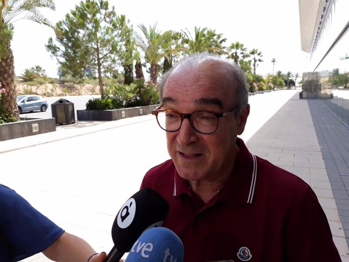 El presidente de la patronal hotelera de Benidorm y la Costa Blanca (Hosbec), Toni Mayor,imagen de archivo.