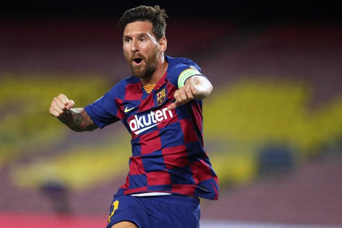 El jugador del F.C Barcelona, Leo Messi