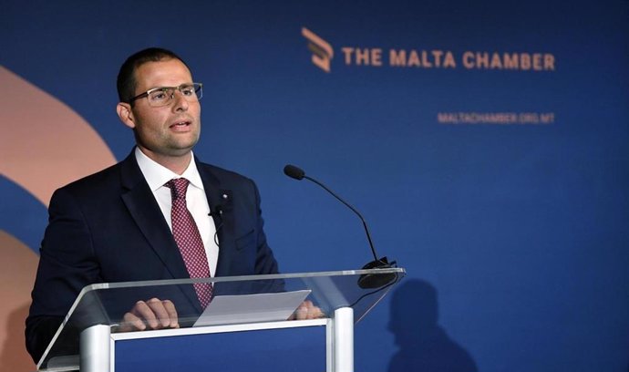 El primer ministro de Malta, Robert Abela, en una comparecencia