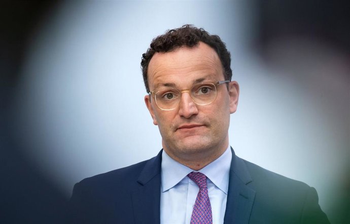 Jens Spahn, ministro de Sanidad de Alemania, en una comparecencia en Berlín