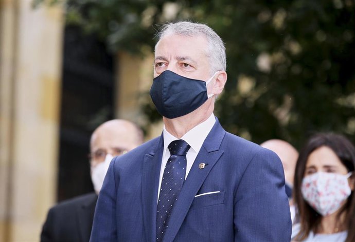 Iñigo Urkullu jura su cargo por tercera vez consecutiva bajo el árbol de Gernika