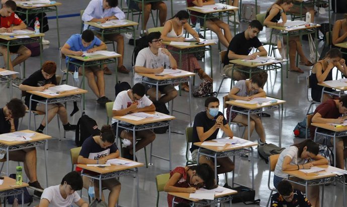 Convocatoria de julio de selectividad en Baleares.