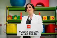Ayuso ve innecesarias las huelgas de profesores y médicos que convocan sindicatos afines a "partidos políticos"