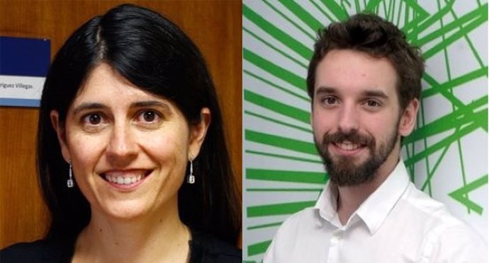 Esther Rodríguez, de Acurable, y Pablo Vidarte, de Arkyne Technologies