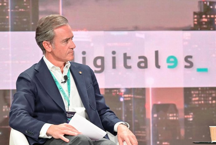 El Director General De Personas, Comunicación Y Relaciones Institucionales De Orange, Ignacio De Orúe, Durante Su Intervención En Digitales Summit