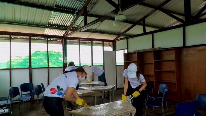 Sacyr colabora con ONG de Latinoamérica para luchar contra la pandemia
