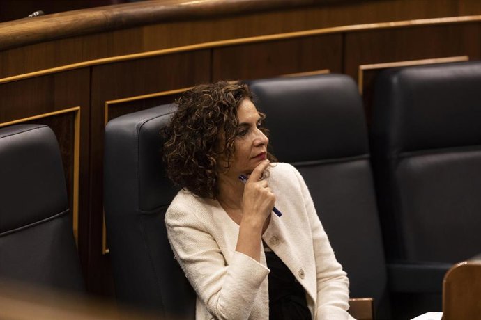 La ministra de Hacienda, Maria Jesús Montero