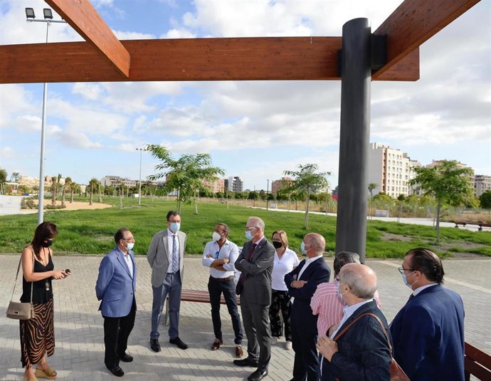 Las pedanías murcianas de Churra y Santiago y Zaraiche estrenan una gran área verde de más de 26.200 metros cuadrados