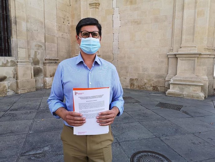 El portavoz de Cs en el Ayuntamiento de Sevilla, Álvaro Pimentel